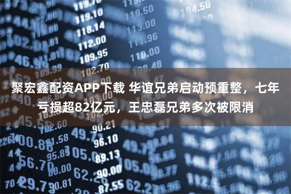 聚宏鑫配资APP下载 华谊兄弟启动预重整，七年亏损超82亿元，王忠磊兄弟多次被限消